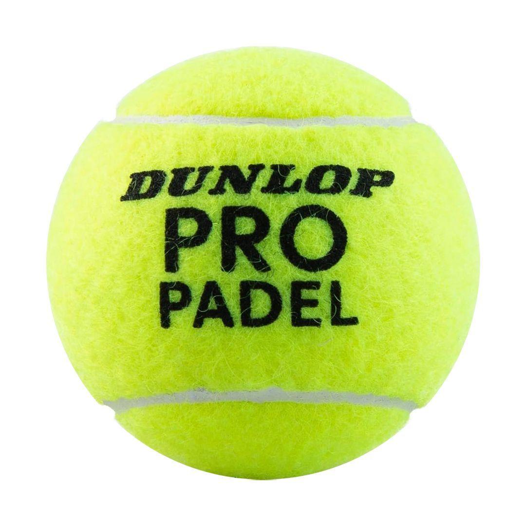 Frasco con 3 Pelotas Alta Calidad para Padel / Dunlop Pro Padel-4