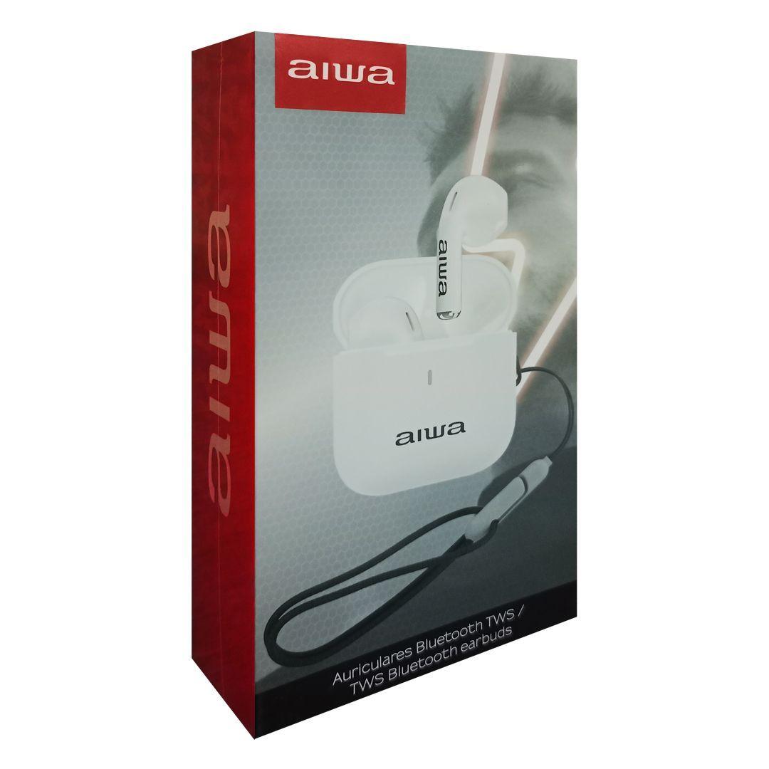 Audífonos In Ear Bluetooth Inalámbricos Táctil con Función TWS / Aiwa Modelo AWTWSG100W-3