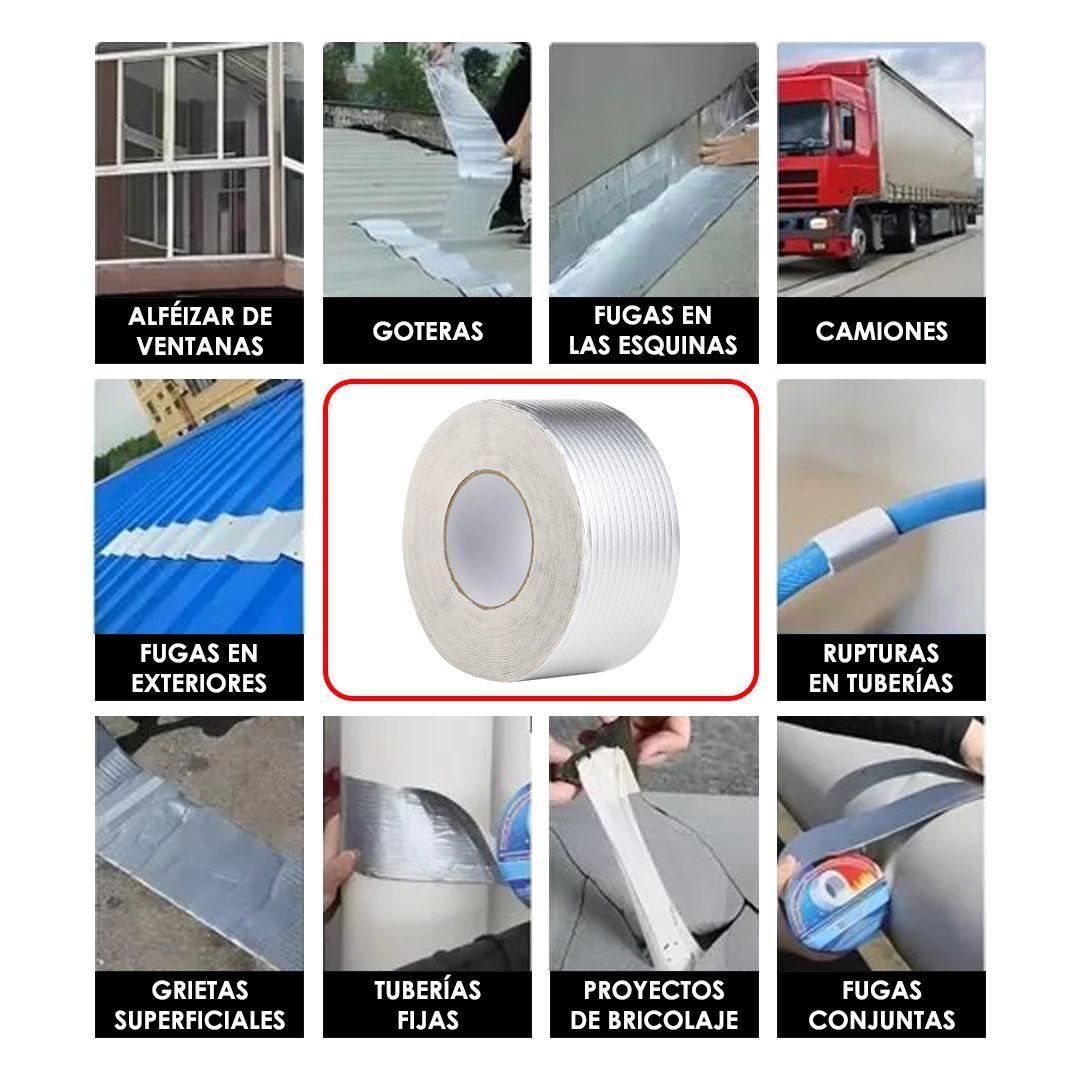 Cinta Tapagotera Impermeable de Butilo 50mm. x 5mts. / TGO-6