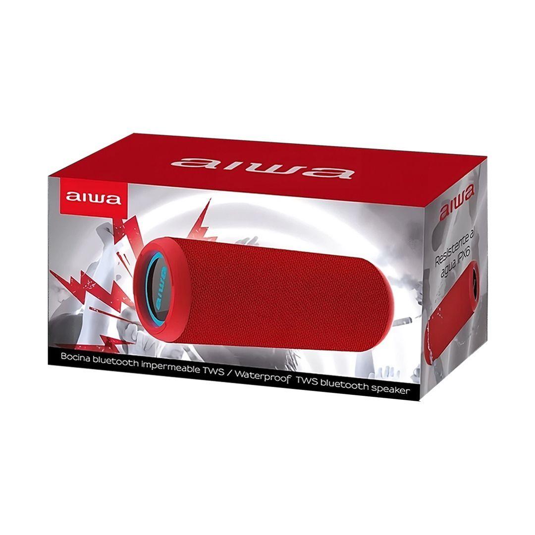 Parlante Portátil Bluetooth 20W. Impermeable TWS / Aiwa Modelo AWKF4R-2