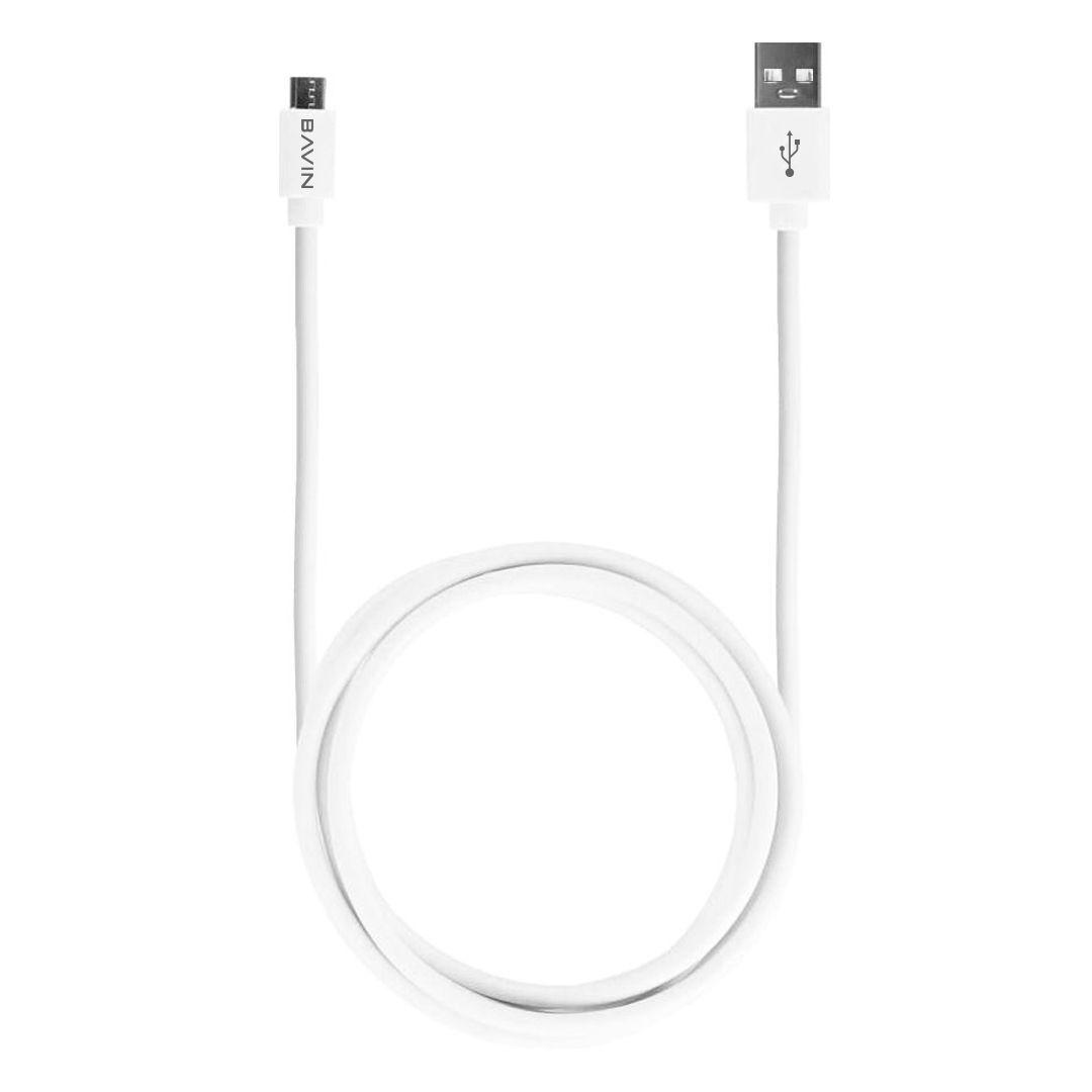 Cable de Carga Rápida 100 Cms. de Largo USB a V8 (Micro USB) - Bavin-2