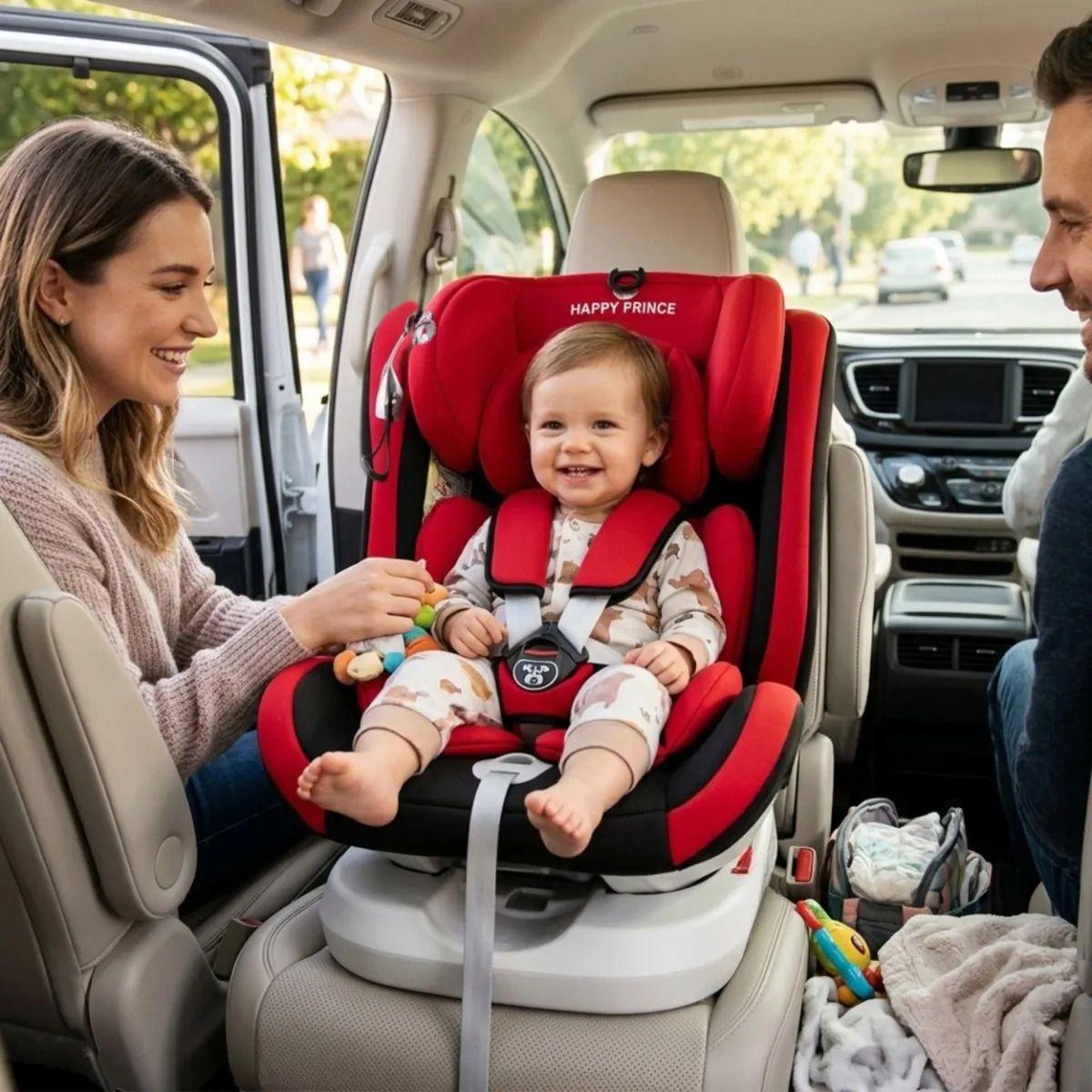 Asiento Bebé Vehículo Ergonómico Reclinable Premium ALJ-2