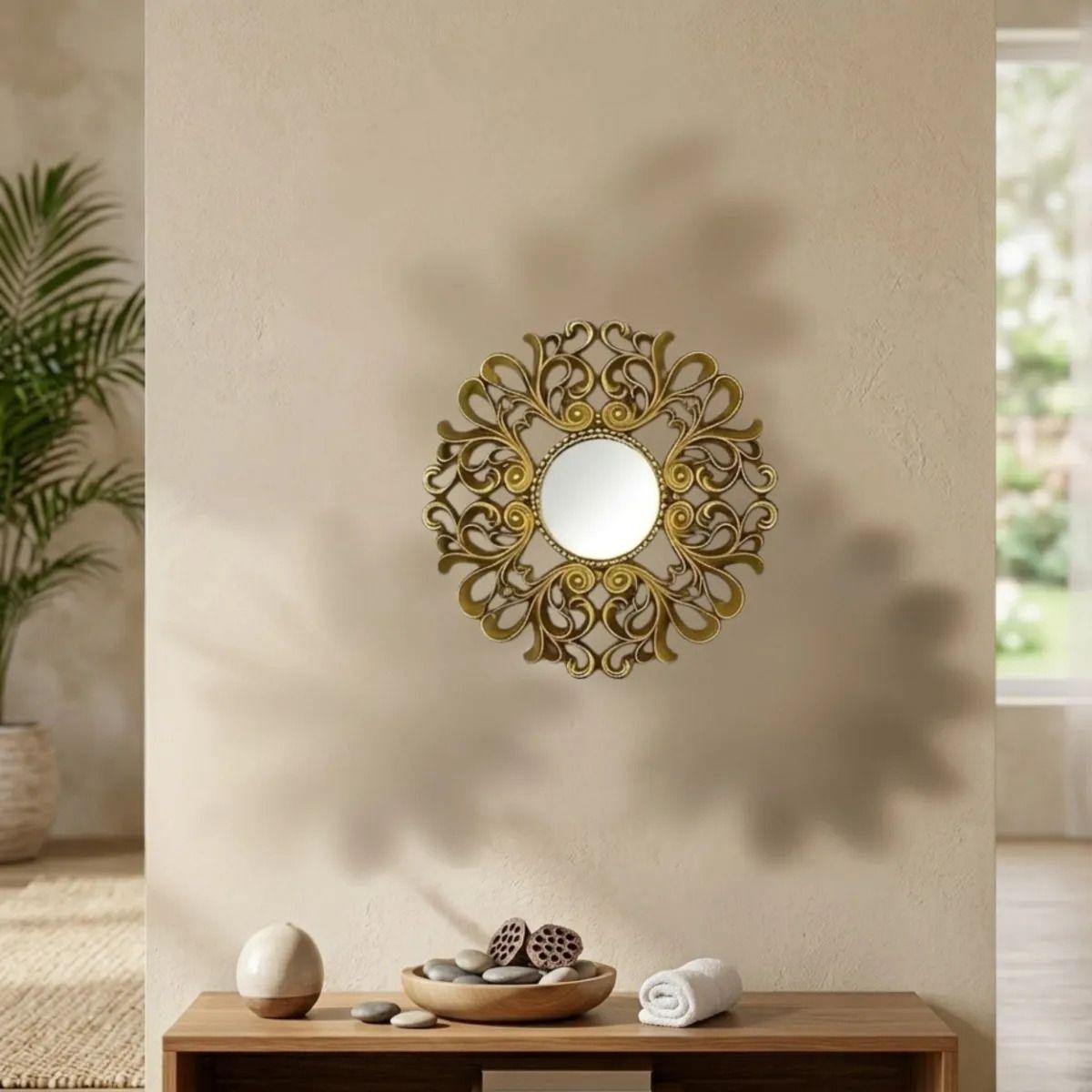 Set Espejo Decorativo Pared Mariposas Estilo Moderno ALJ-7