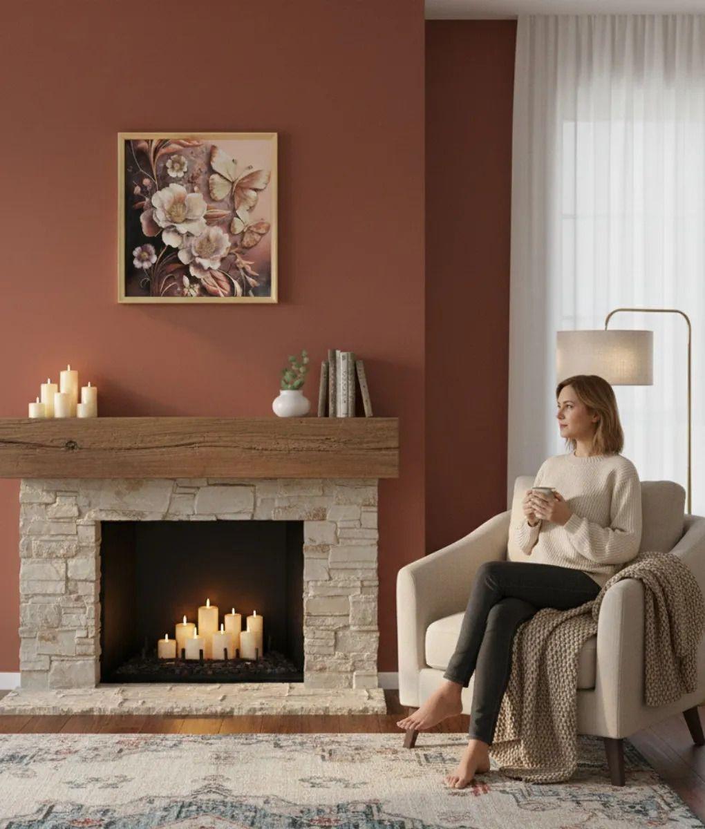 Cuadro Decorativo Diseño Floral Adorno Estilo Romántico Jhn-4