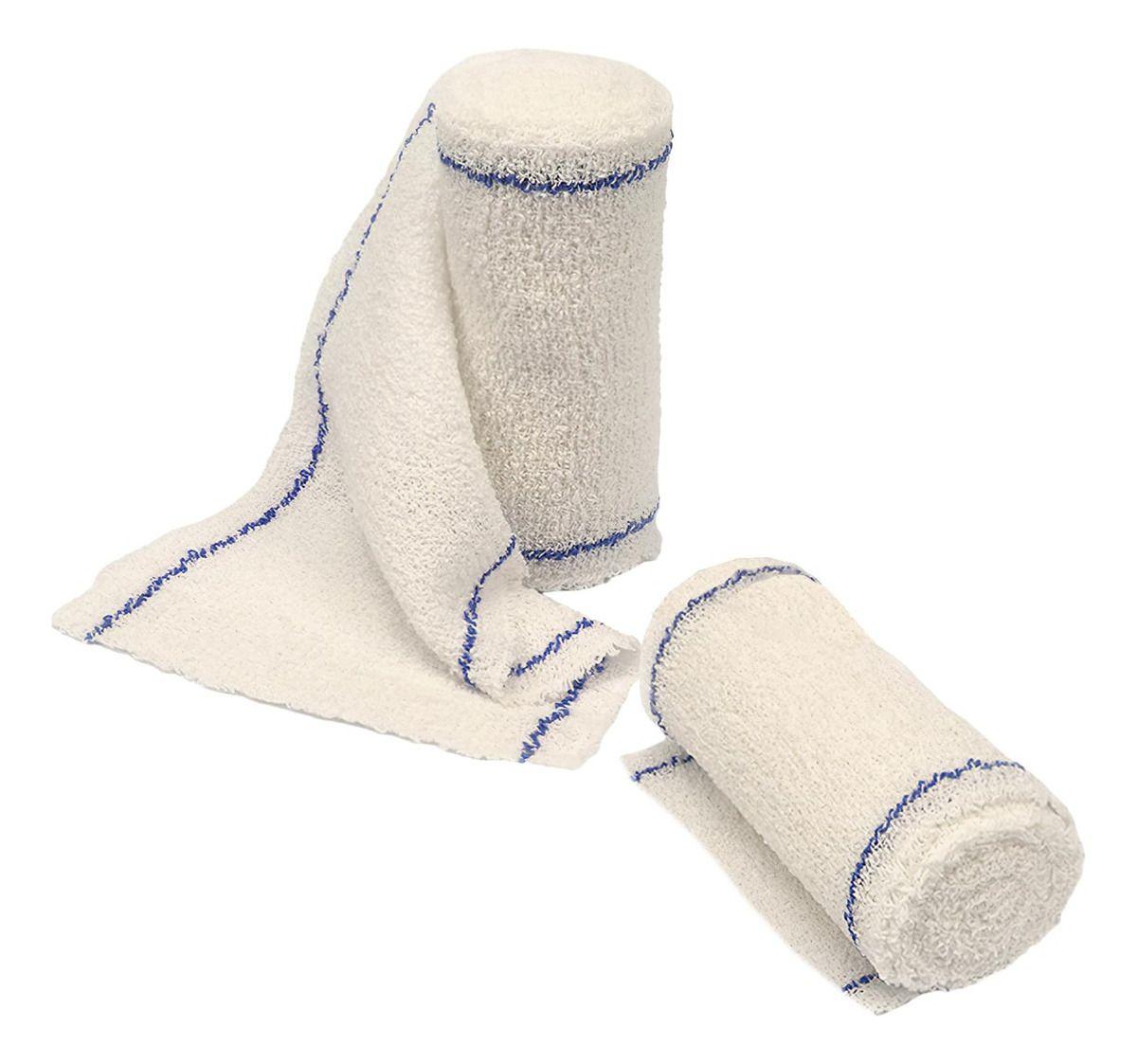 SET 2 VENDAS CREPE ELASTICA 7,5 CM REUTILIZABLE LAU-0