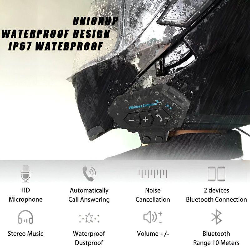 Audifonos  Intercomunicadores Bluetooth Lau-8
