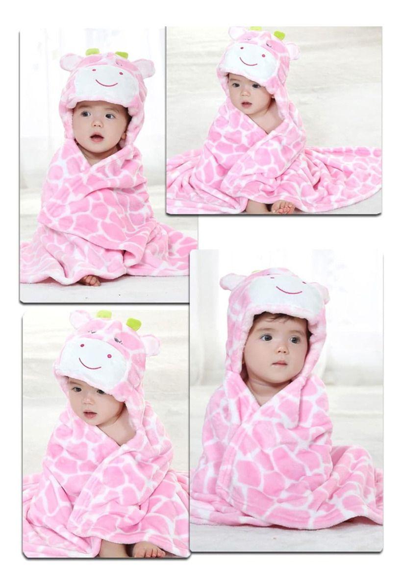 Toallas Capucha Divertidas Peluche Animales Bebes Lau-4