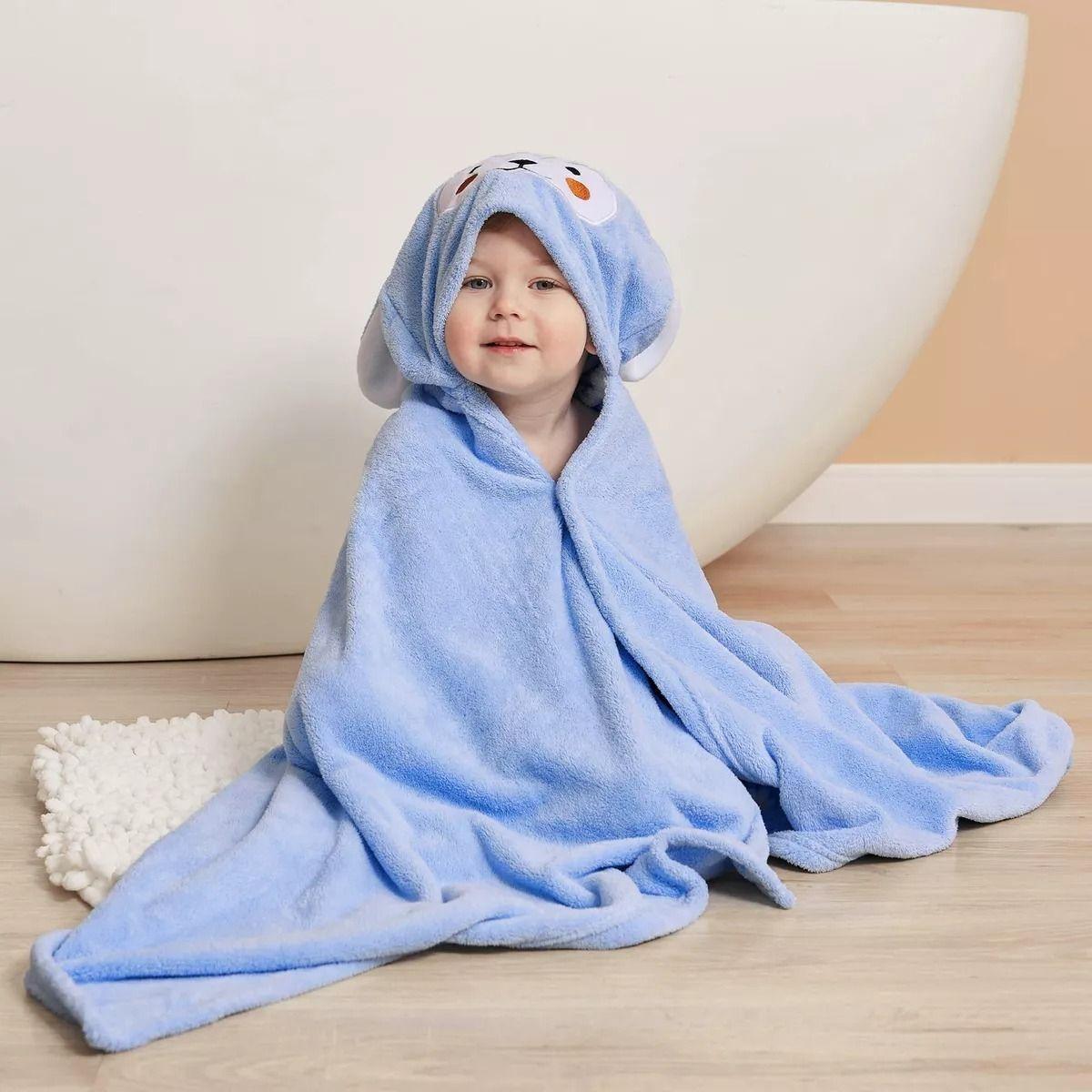 Toallas Capucha Divertidas Peluche Animales Bebes Lau-5