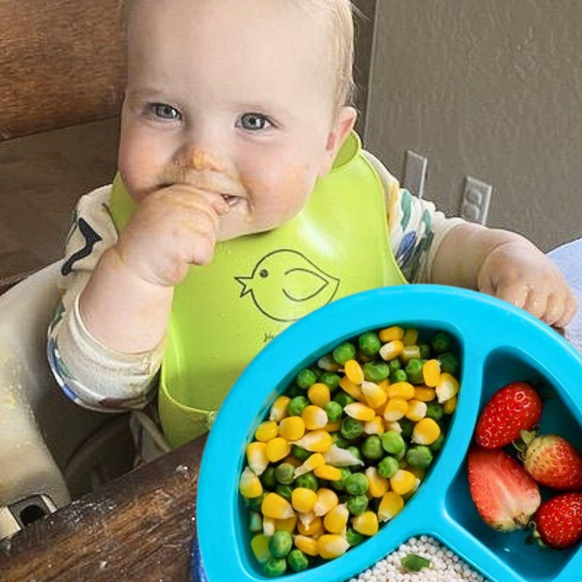 Set 3 Platos Silicona Aislamiento Agua Entrena Niños Lau-7