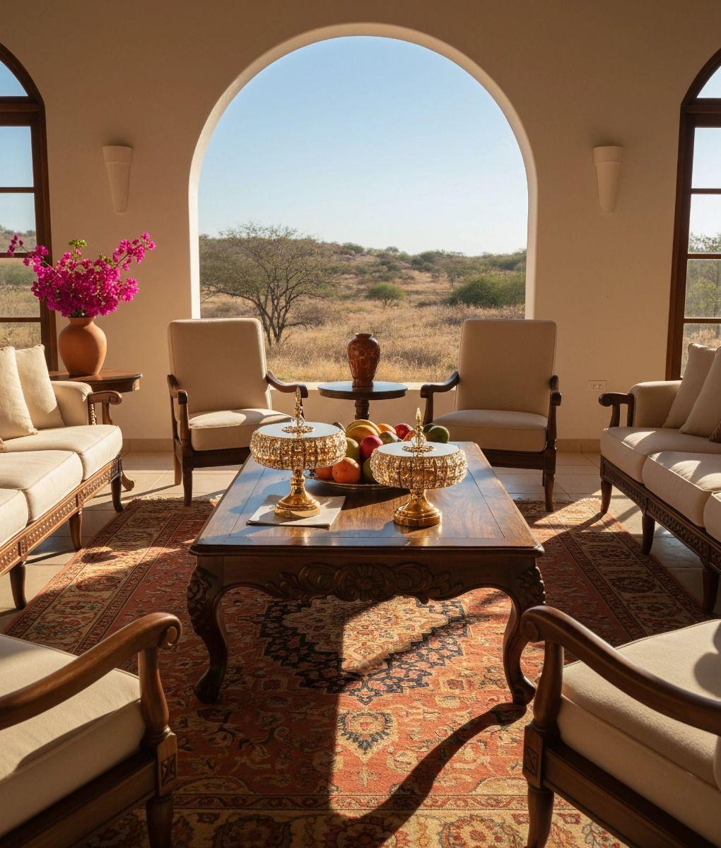 Set 2 Frascos Almacenamiento Decorativo Multifuncional Jhn-6