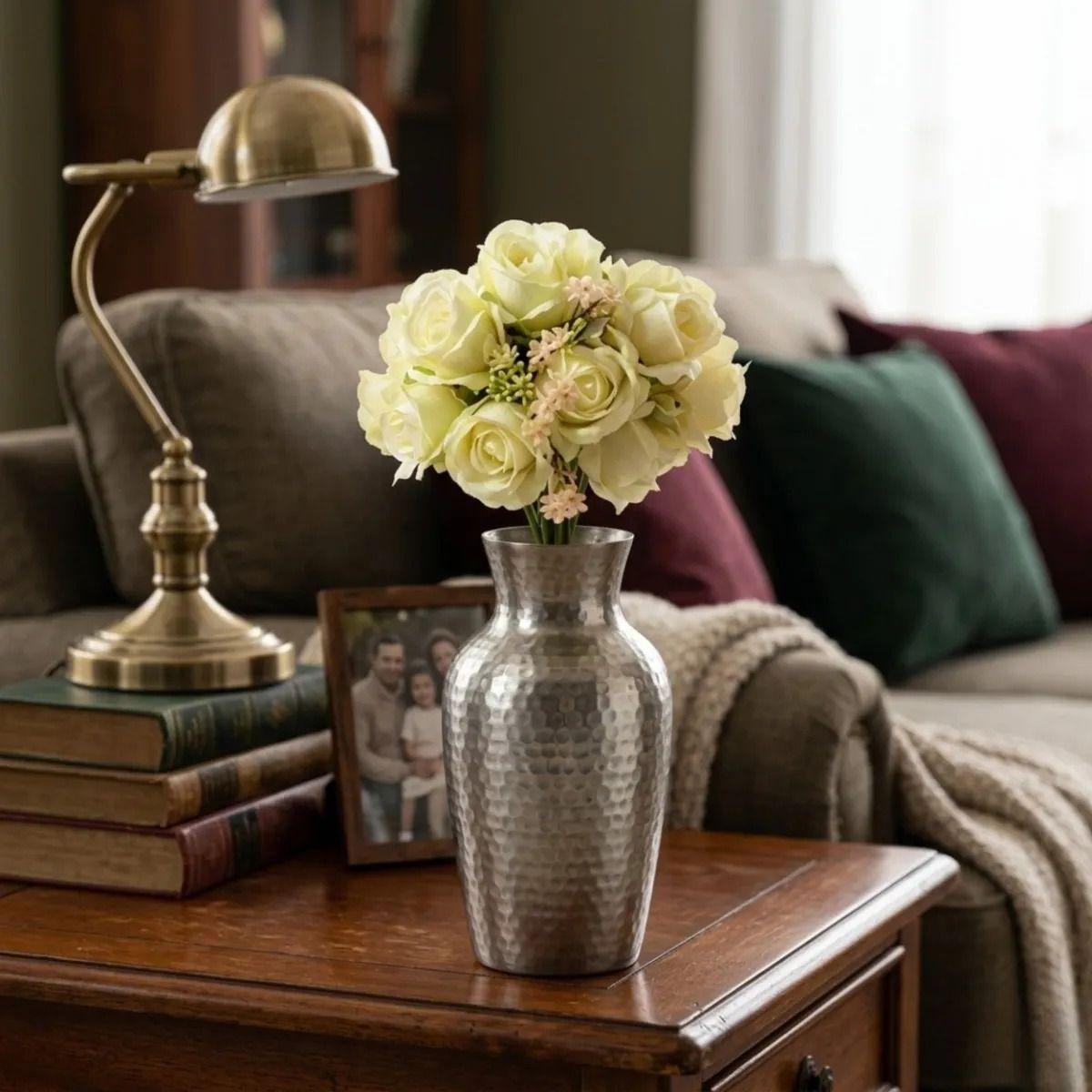 Set 3 Ramos Rosas Artificiales Decorativas Premium ALJ-3