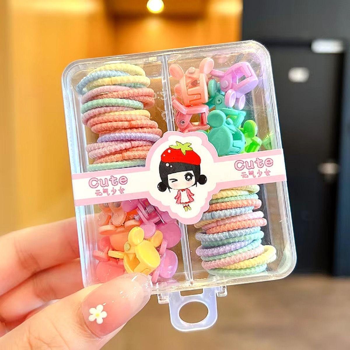 Set de 5 Pack Gomas Pinzas Elásticas Niñas Coleteros Jhn-4