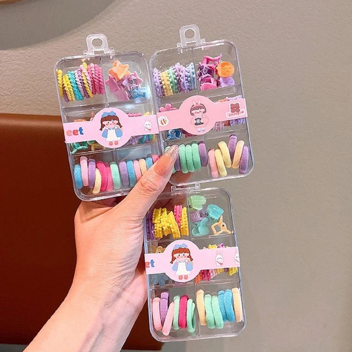 Set de 5 Pack Gomas Pinzas Elásticas Niñas Coleteros Jhn-5