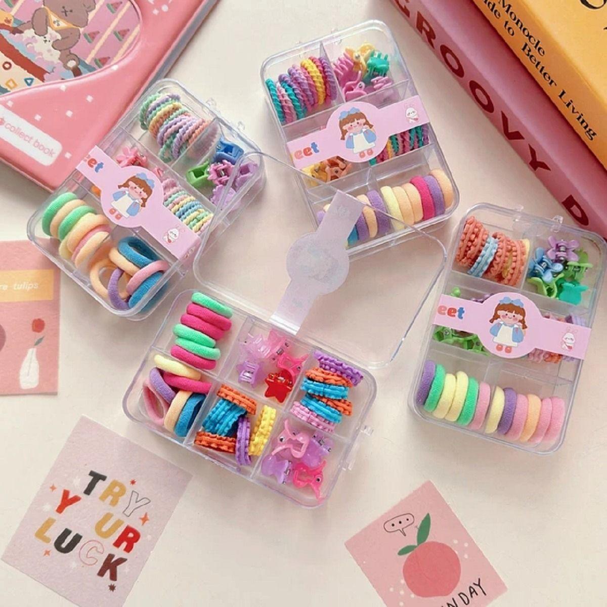 Set de 5 Pack Gomas Pinzas Elásticas Niñas Coleteros Jhn-6