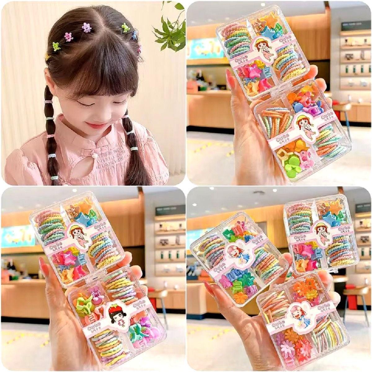 Set de 5 Pack Gomas Pinzas Elásticas Niñas Coleteros Jhn-9