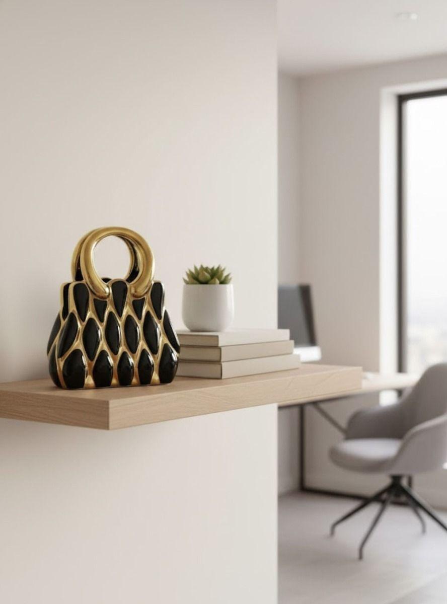 Figura Decorativo Adorno Mesa Diseño Moda Bolso Arte Jhn-9