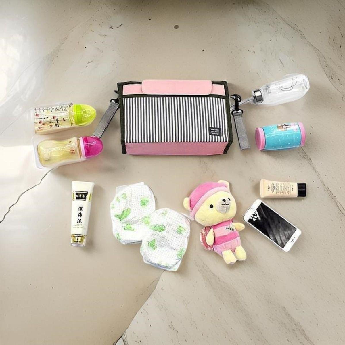 Organizador Carrito Cochecito Impermeable Niños Bebe Lau-7