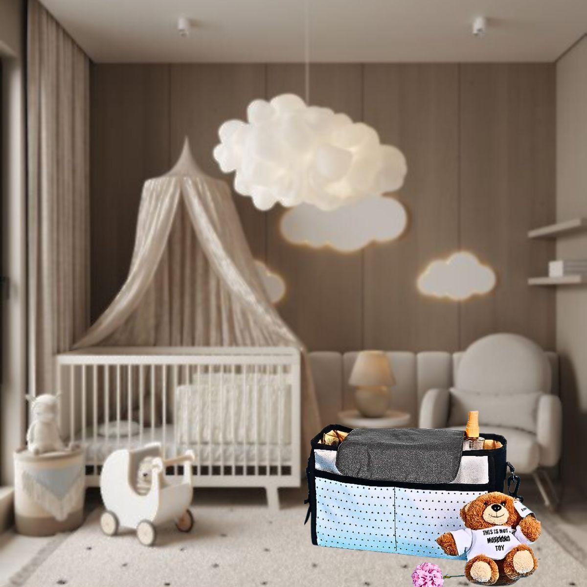 Organizador Carrito Cochecito Impermeable Niños Bebe Lau-9