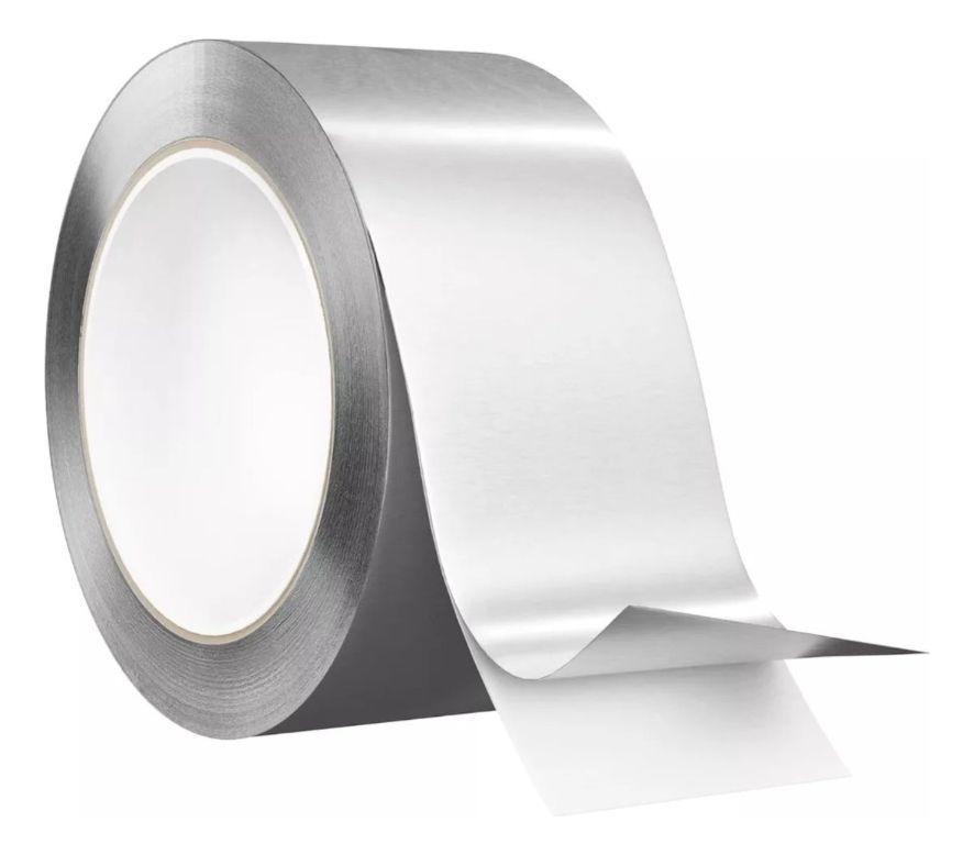 Set 4 Cinta Aluminio Autoadhesiva Impermeable 20mts Jhn-2