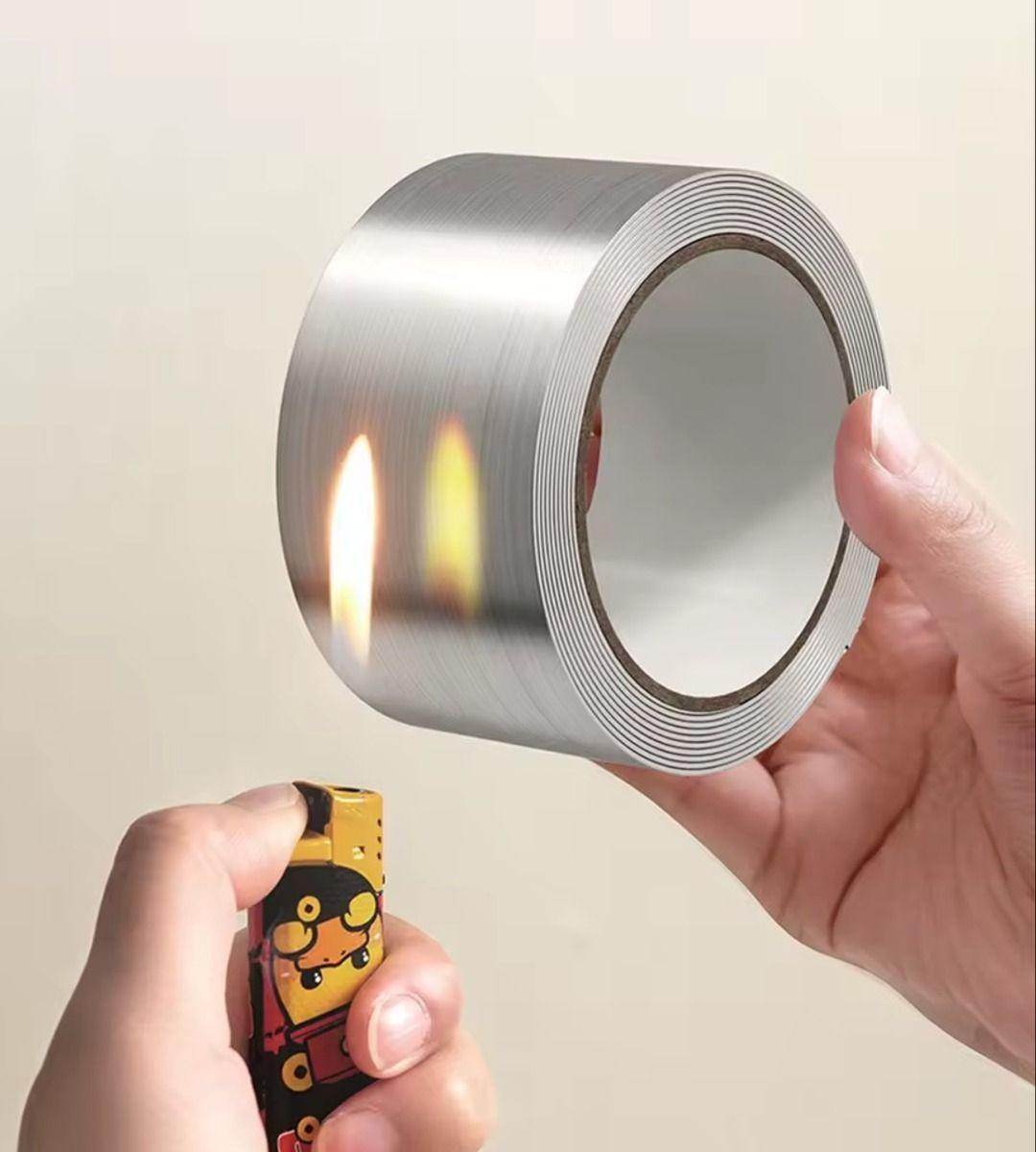 Set 4 Cinta Aluminio Autoadhesiva Impermeable 20mts Jhn-3