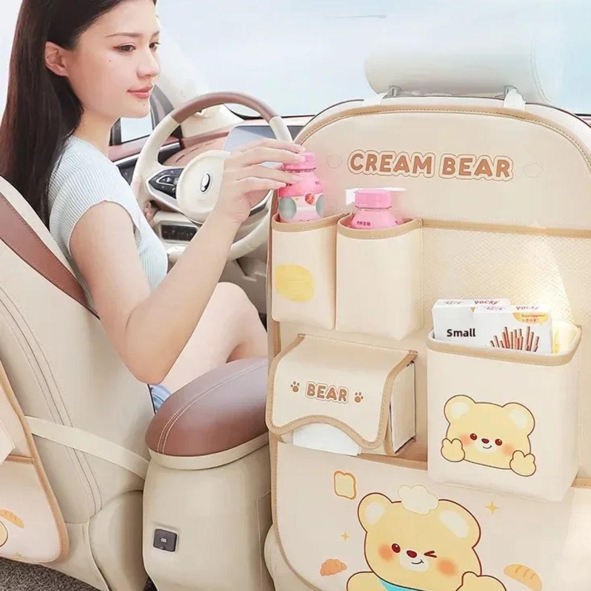 ORGANIZADOR PARA RESPALDO DE ASIENTO TRASERO BOLSILLOS LAU-1