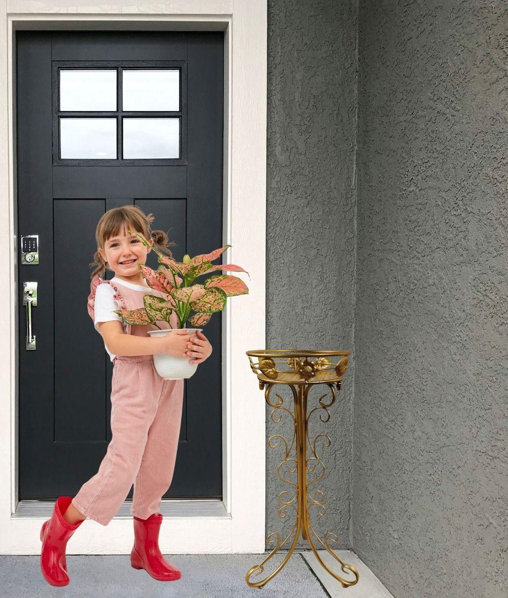 Porta Maceta Soporte Exhibición Multifuncional Hogar Jhn-4