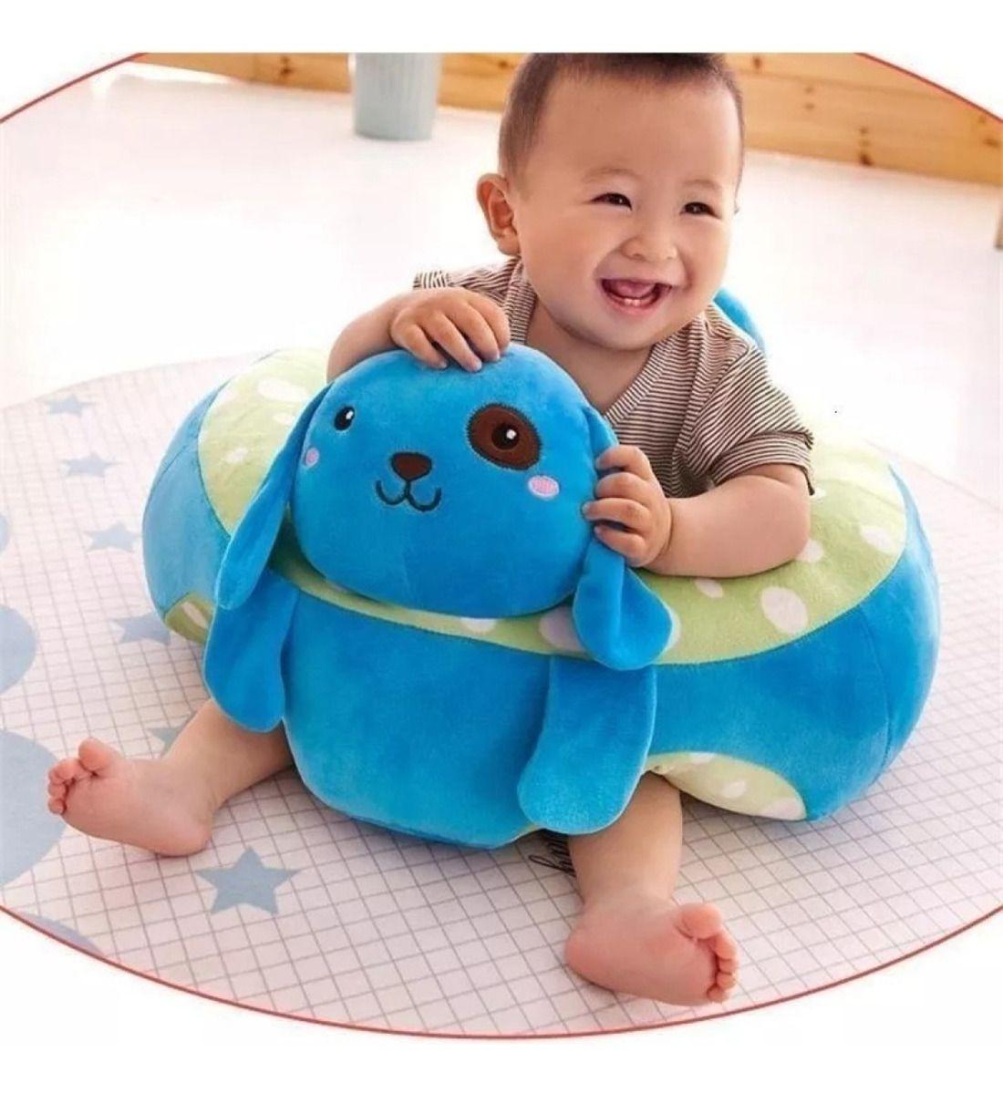 Silla Felpa Bebé Diseño Divertido Animales Divertidos Lau-1