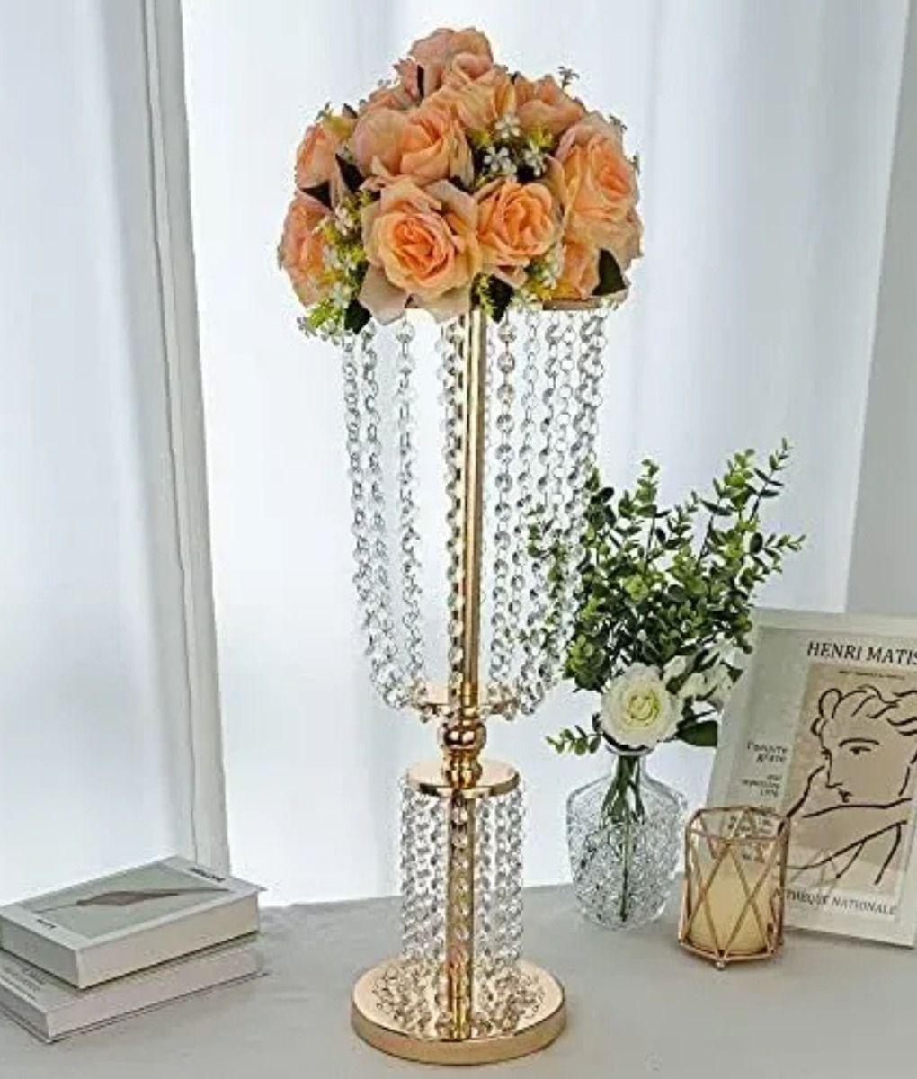 Florero Decorativo Alto Soporte Flores Centro Mesa 82cm Jhn-8