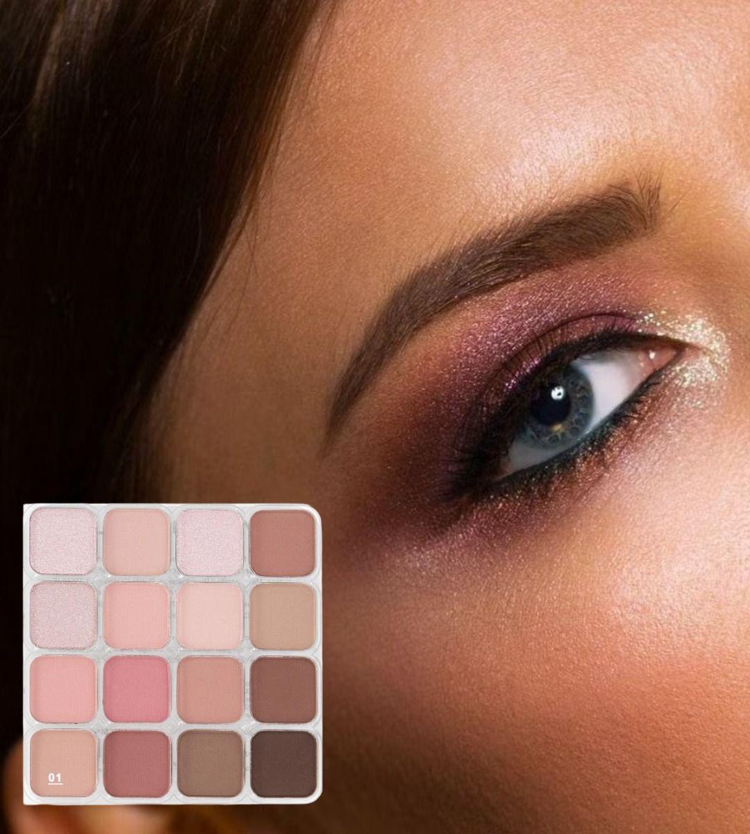 Sombra de Ojos Paleta Multifuncional Polvo Jhn-2