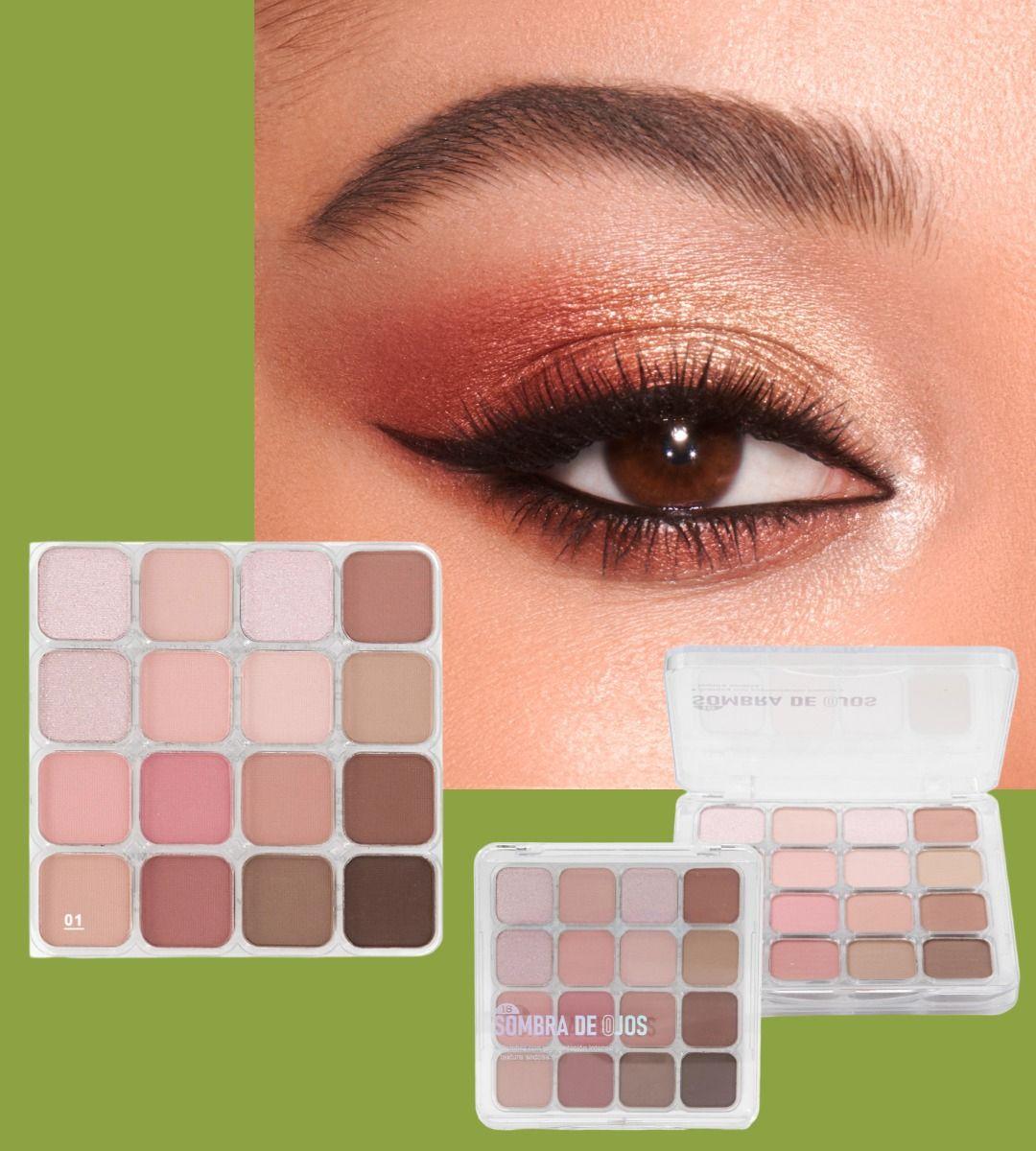 Sombra de Ojos Paleta Multifuncional Polvo Jhn-3