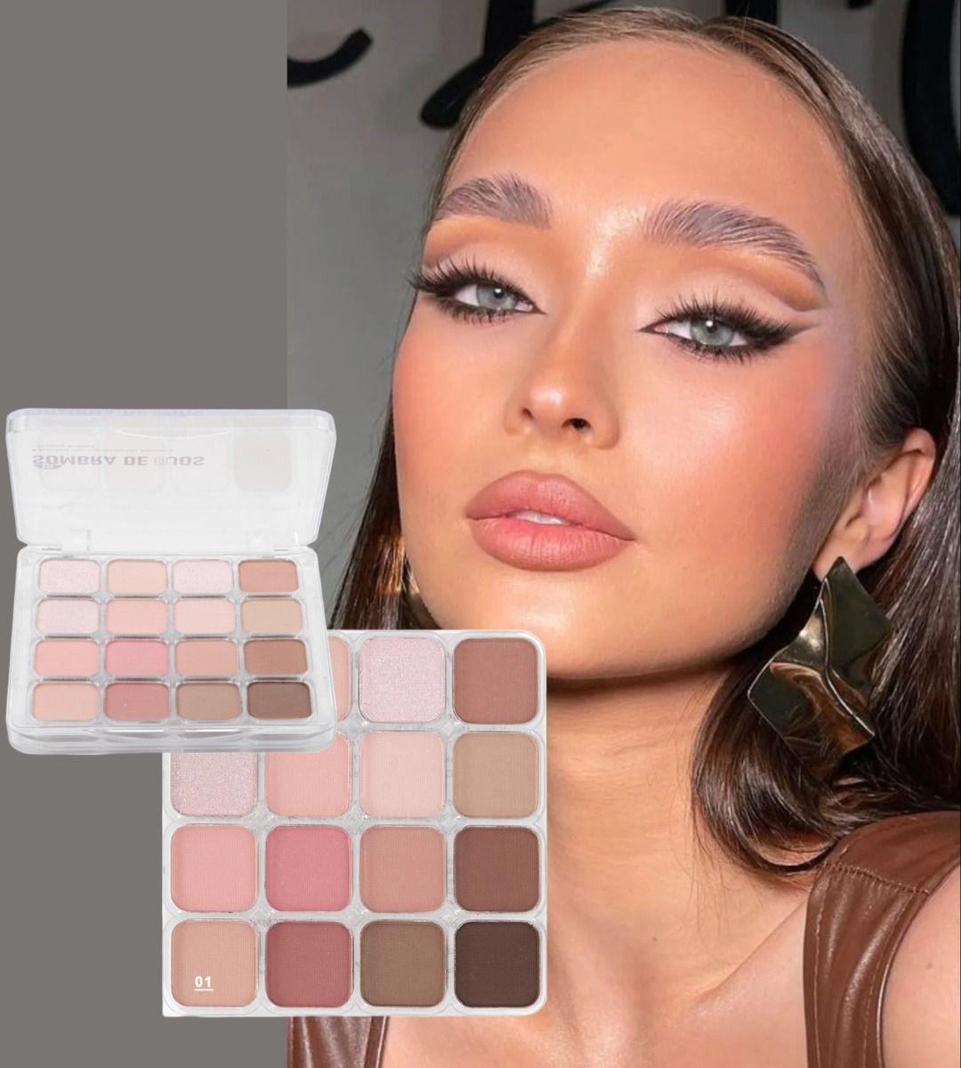 Sombra de Ojos Paleta Multifuncional Polvo Jhn-7