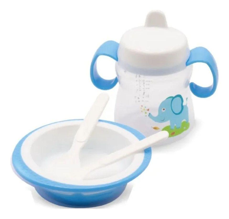 3 SET DE ALIMENTACION 4 EN 1 ERGONOMICO DE BEBE LAU-0