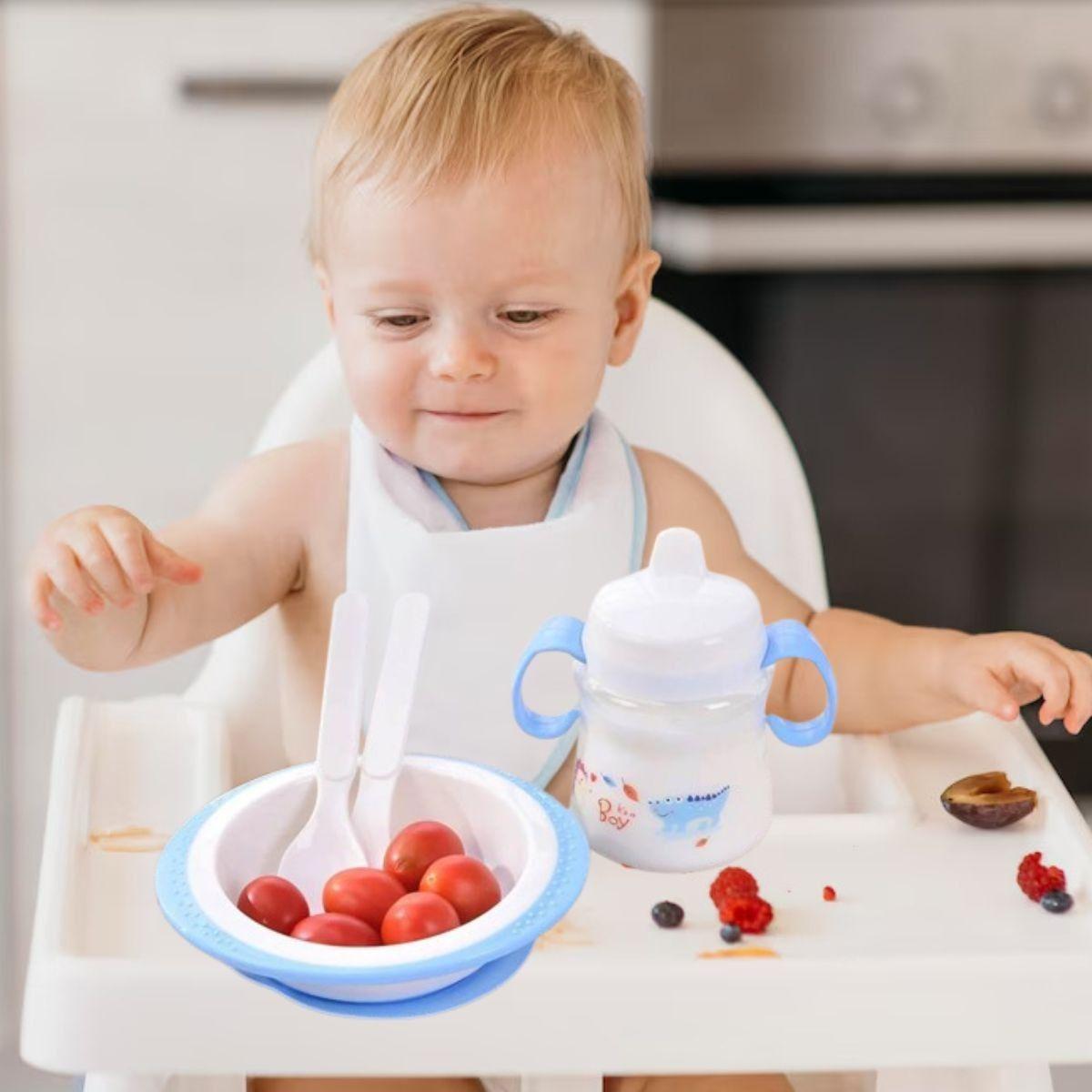 3 SET DE ALIMENTACION 4 EN 1 ERGONOMICO DE BEBE LAU-2