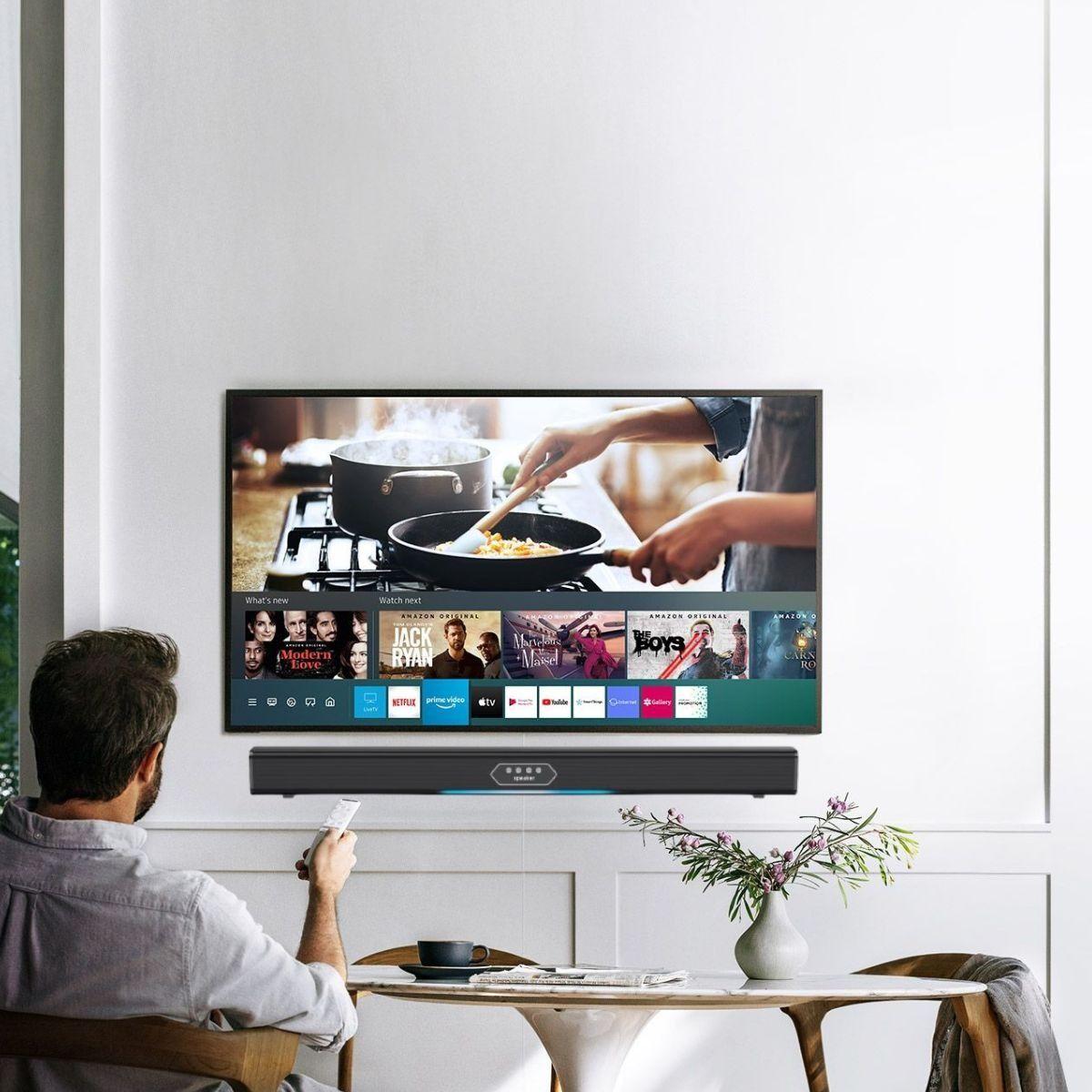 BARRA DE SONIDO ENVOLVENTE BLUETOOTH COMPACTO LAU-5