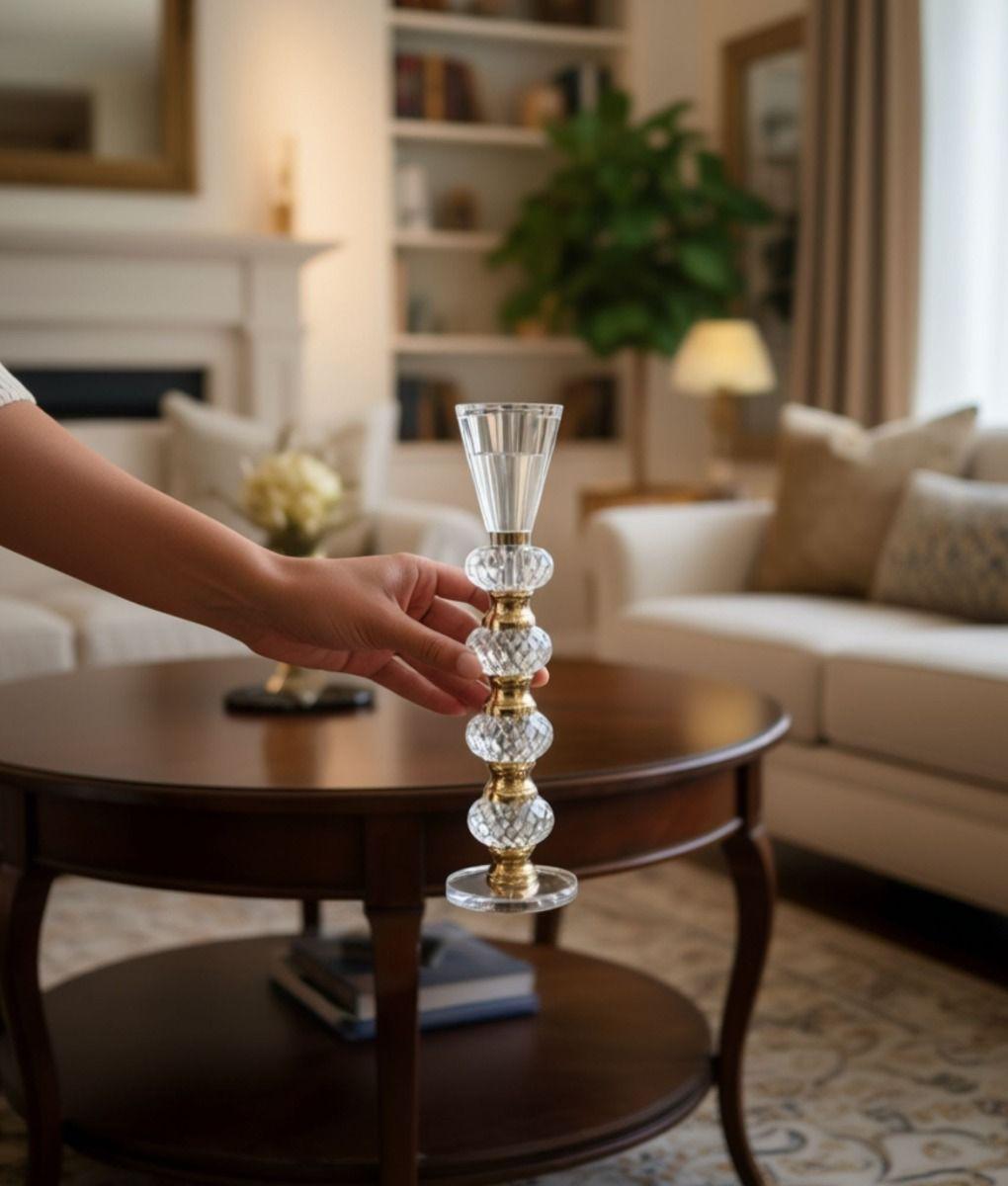 Portavelas Decorativo Adorno Hogar Diseño Vertical Jhn-2