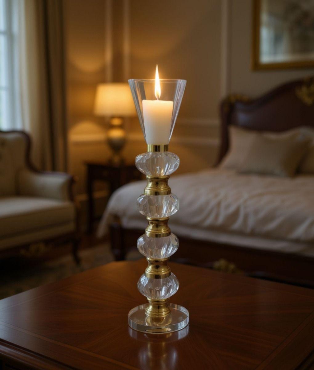 Portavelas Decorativo Adorno Hogar Diseño Vertical Jhn-8