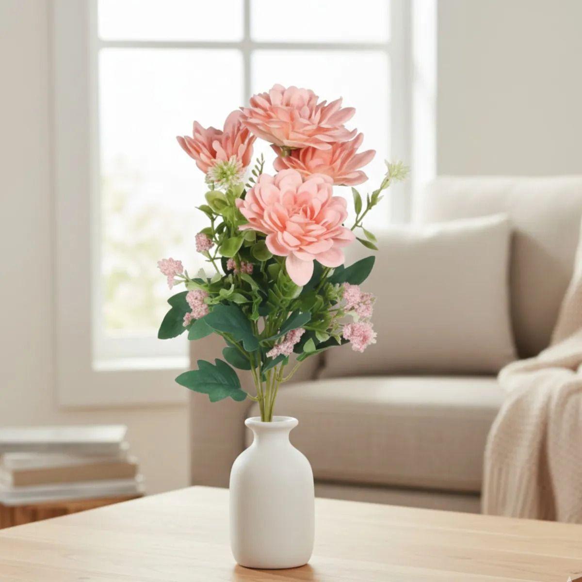 Set 2 Ramo Floral Elegancia Atemporal Adorno Artificial Jhn-9