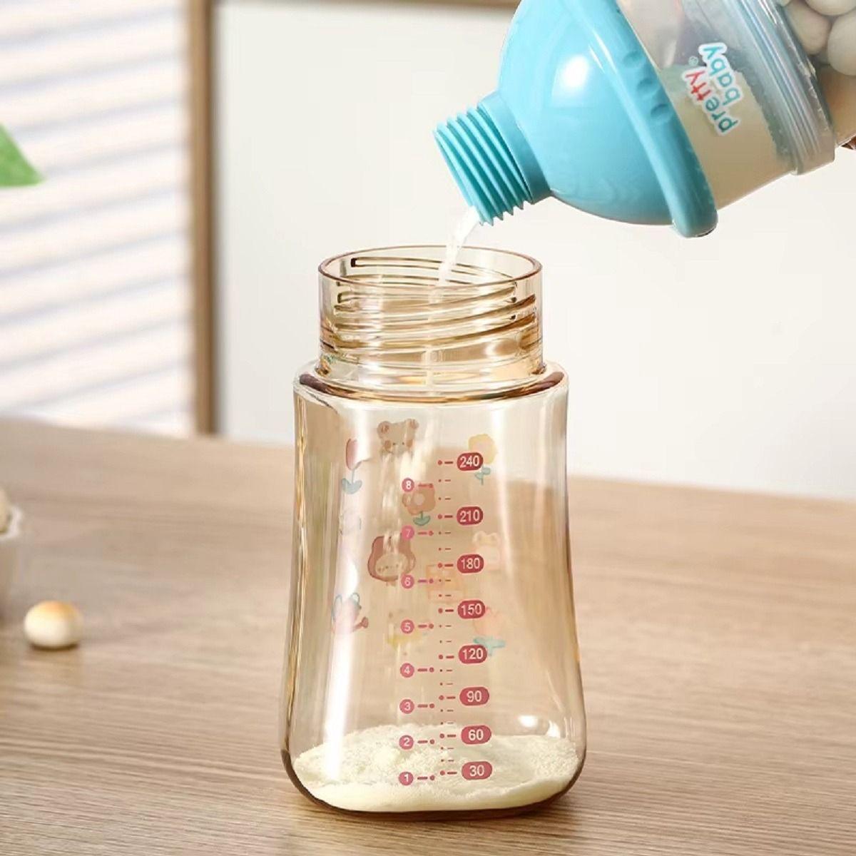 Set 5 Dosificador Dispensador Portatil Leche Bebe Lau-4