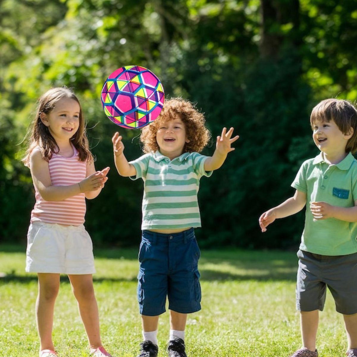 Set 8 Pelota Inflable Goma Resistente Divertida Versátil Jhn-6