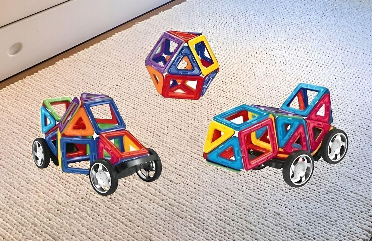 Bloques Construcción Magnéticos Azulejos Juguetes Jhn-4