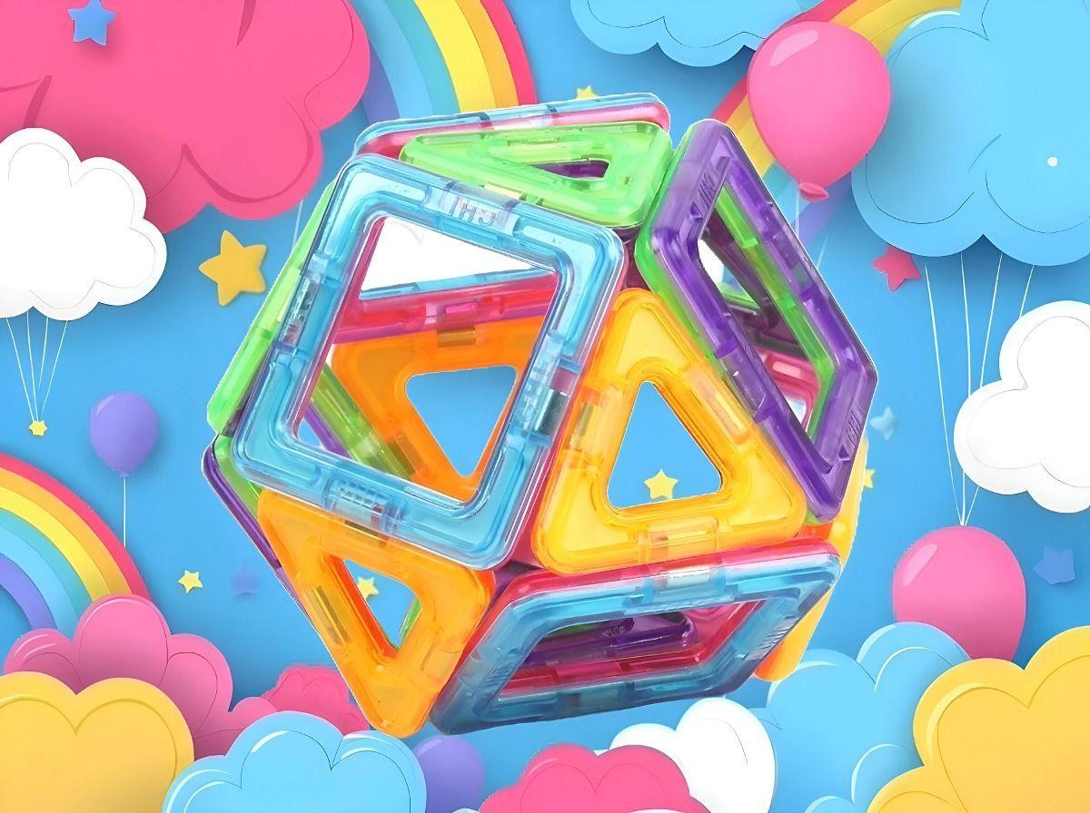 Bloques Construcción Magnéticos Azulejos Juguetes Jhn-8