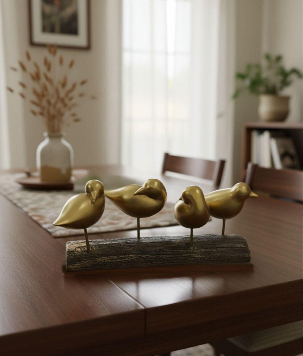 Figura Decorativa Aves Adorno Minimalista Hogar Jhn-7