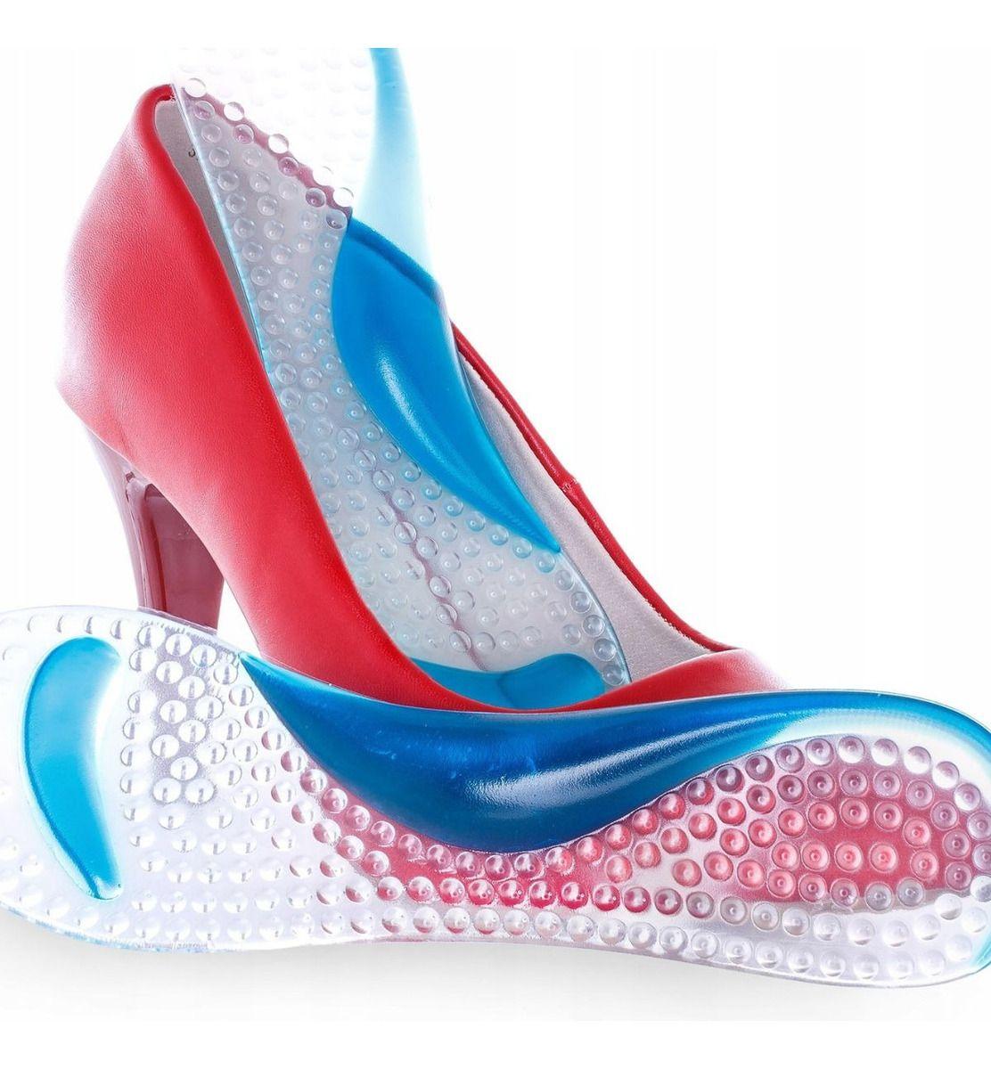 SET 3 PLANTILLAS ORTOPEDICAS GEL ALIVIO FASCITIS PLANTAR LAU-3