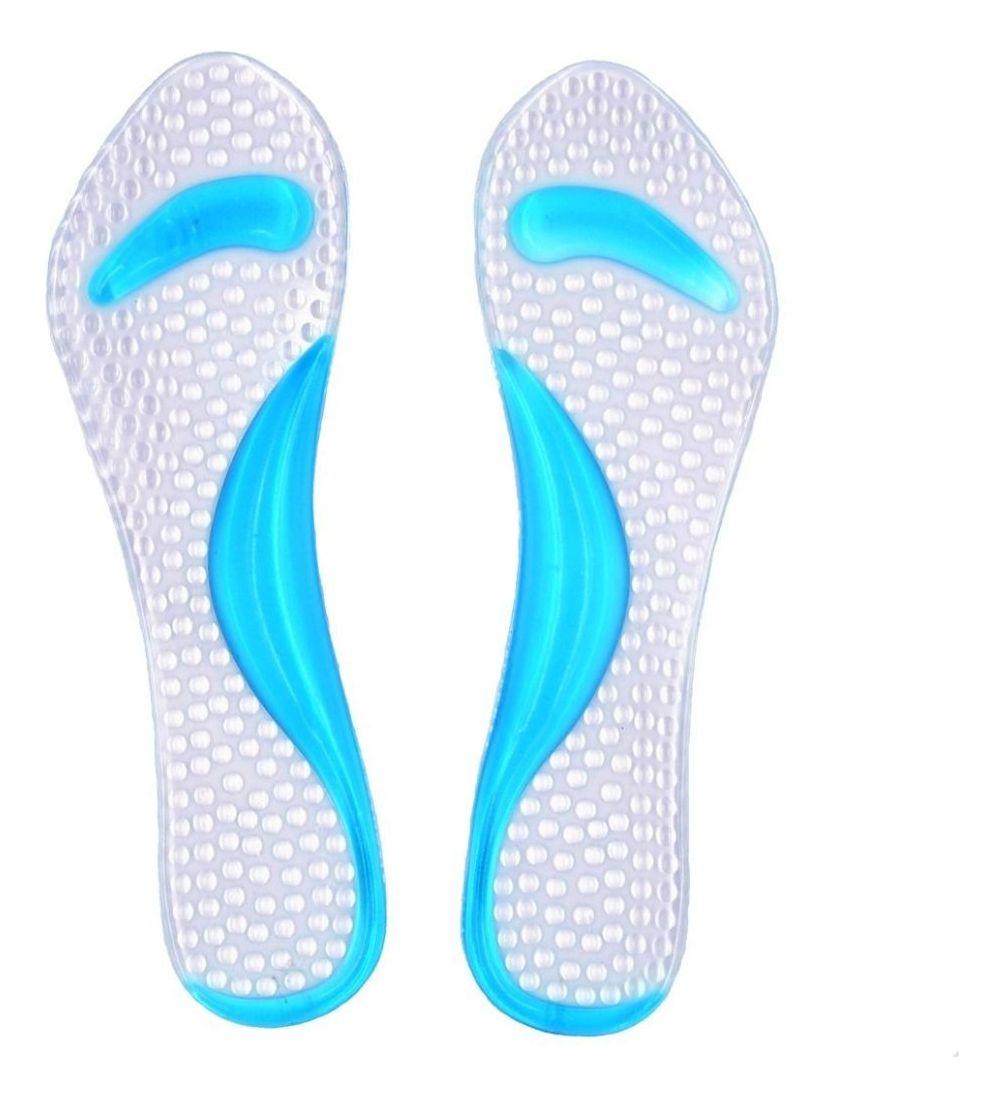 SET 3 PLANTILLAS ORTOPEDICAS GEL ALIVIO FASCITIS PLANTAR LAU-4