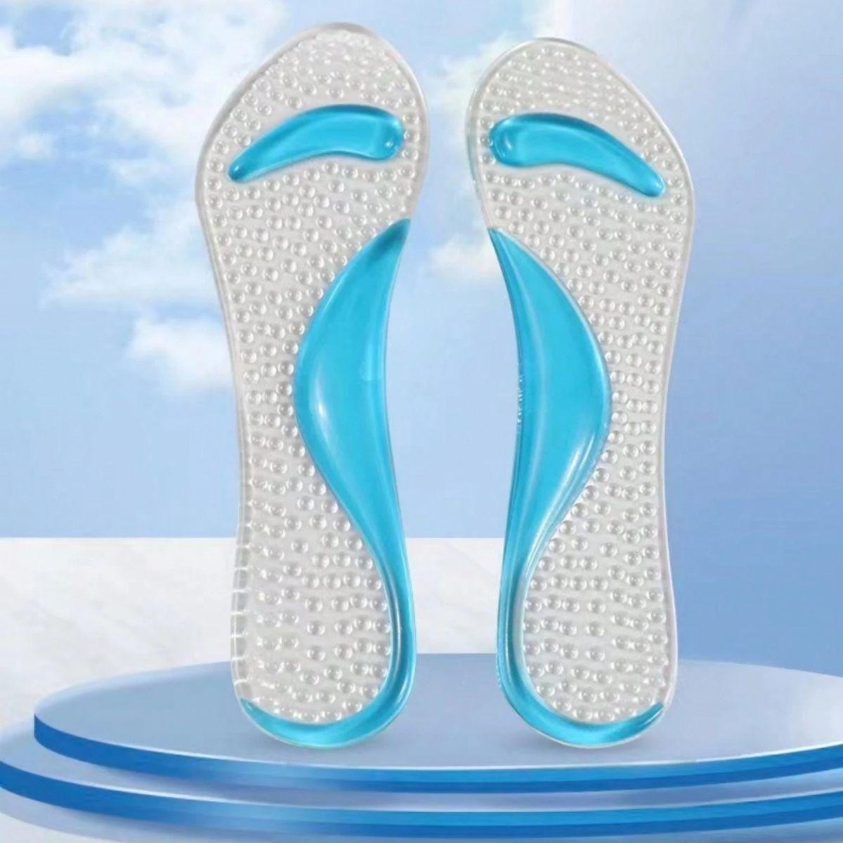 SET 3 PLANTILLAS ORTOPEDICAS GEL ALIVIO FASCITIS PLANTAR LAU-6