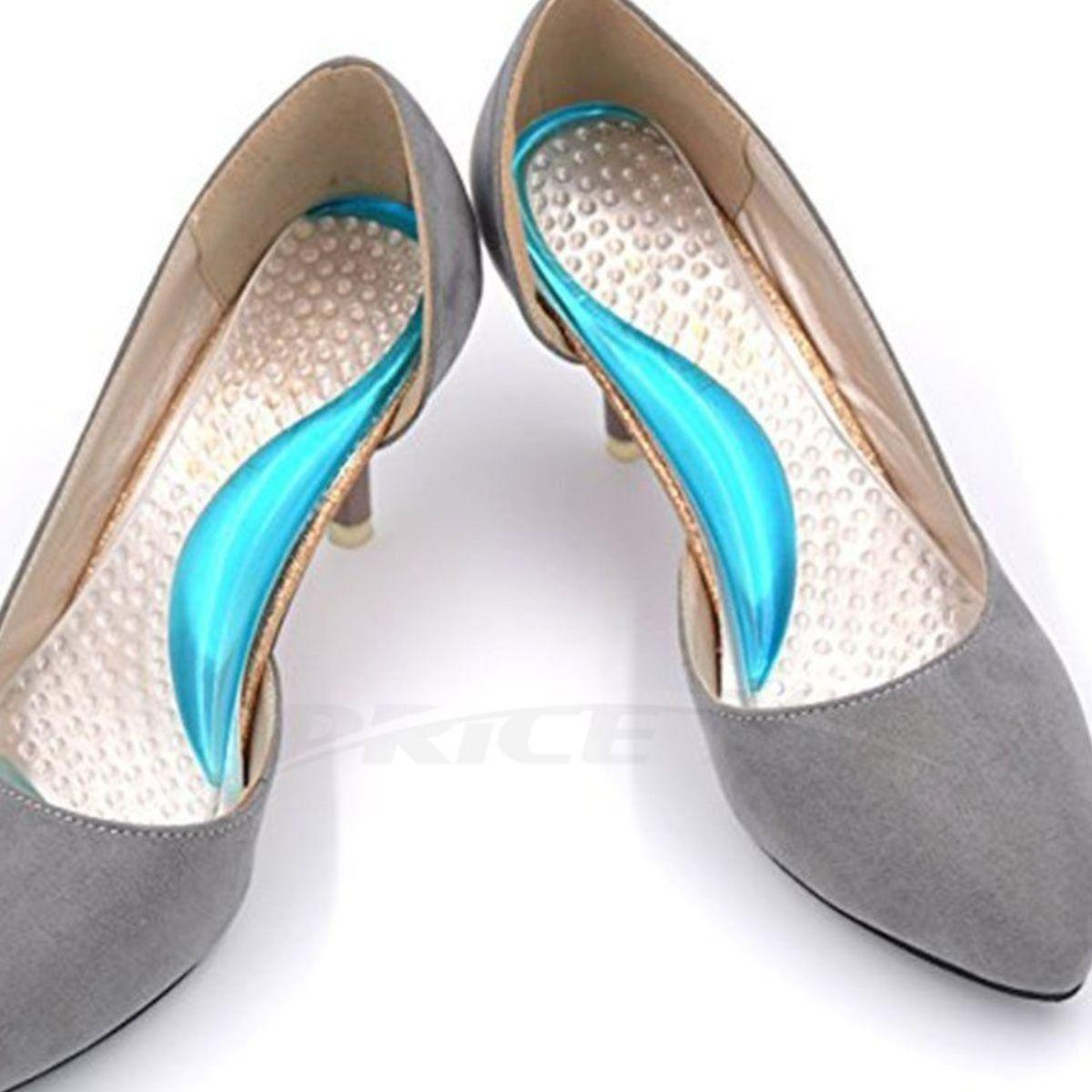 SET 3 PLANTILLAS ORTOPEDICAS GEL ALIVIO FASCITIS PLANTAR LAU-7