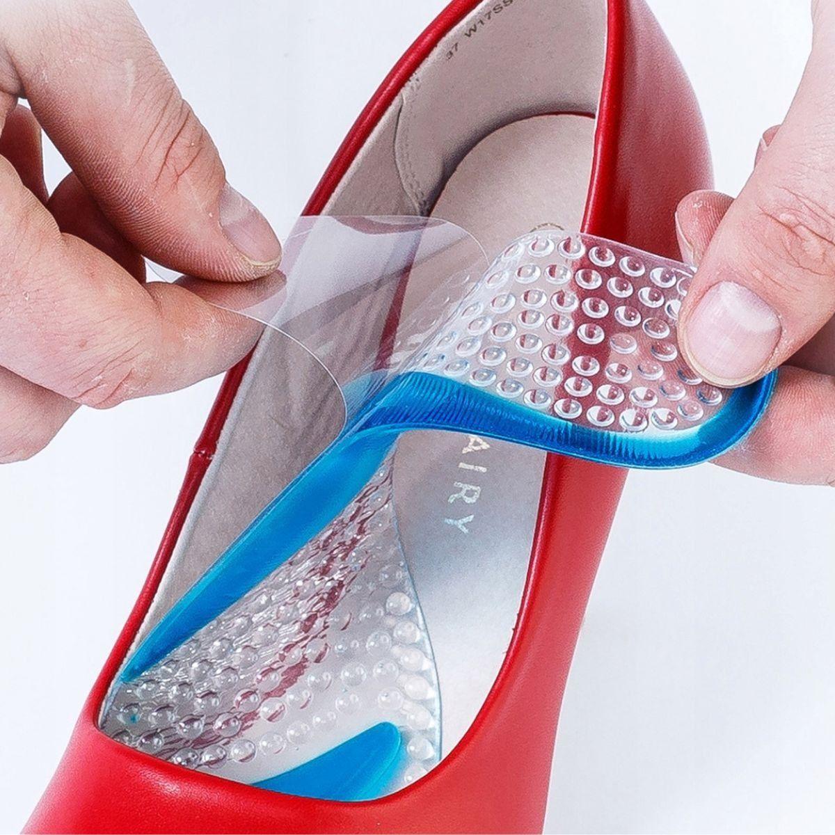 SET 3 PLANTILLAS ORTOPEDICAS GEL ALIVIO FASCITIS PLANTAR LAU-9