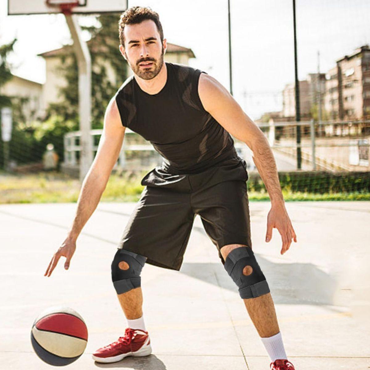 SET 2 RODILLERAS ORTOPEDICA COMPRESION SOPORTE AJUSTABLE LAU-2