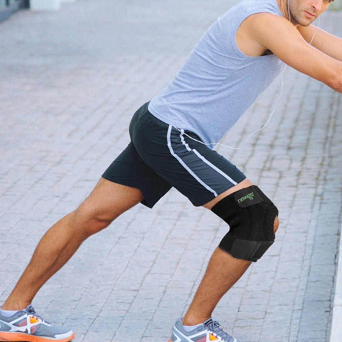 SET 2 RODILLERAS ORTOPEDICA COMPRESION SOPORTE AJUSTABLE LAU-4