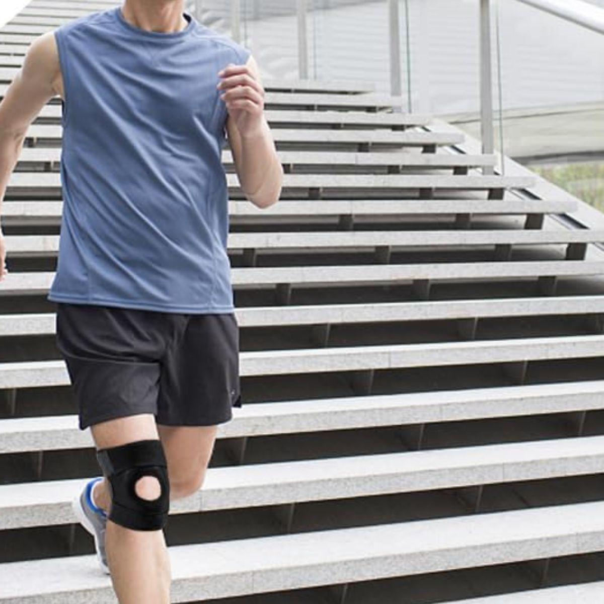 SET 2 RODILLERAS ORTOPEDICA COMPRESION SOPORTE AJUSTABLE LAU-9